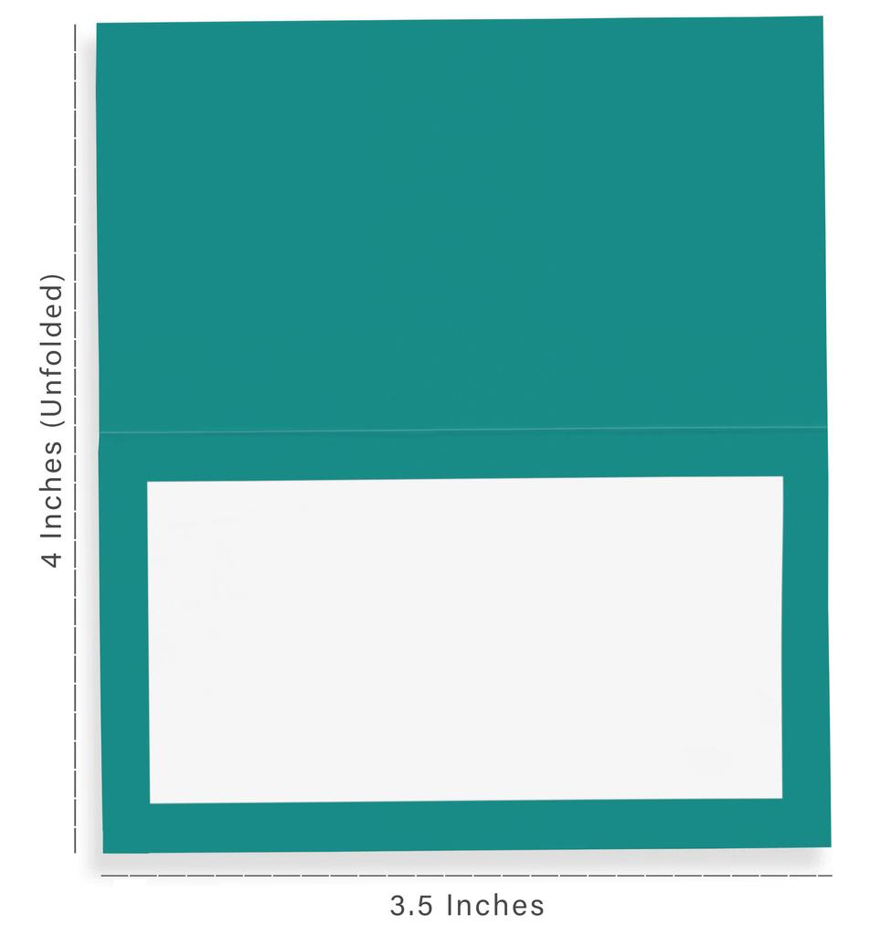 Inkdotpot Pack Of 24, Solid Tent Tables Place Cards For Table Setting For Wedding Thanksgiving- Christmas Holiday Wedding Name Escort Cards