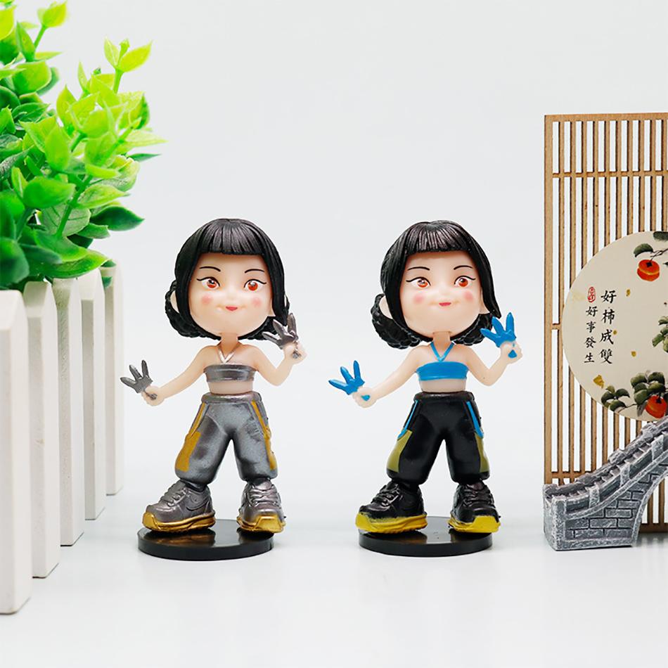 K-pop Истребители демонов Аниме Фигурка Игрушки Милые ПВХ Подвижные Суставы Фигурка Модель Куклы Детская Игрушка для Украшения на День Рождения Подарки