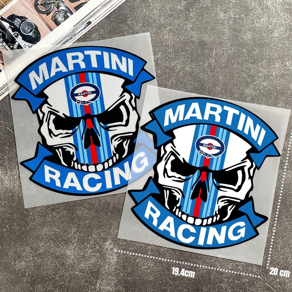 Для наклеек MARTINI Мотокросс Гонки Внедорожник Ноутбук Багажник Мотоцикл Шлем ПВХ Наклейка для Любви Старая Школа LANCIA