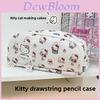 Пенал Hello Kitty Pochacco Капибара Большой емкости Для Учеников И Школьных Принадлежностей