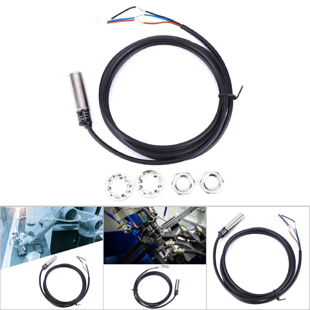 BERM PR122DN Proximity Switch Inductive 3 Wire NO NPN Sensor Switch 10~30VDC 2mm Sensing Distance