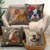 Jit Retro Elephant Print Pillowcase Bohemian Style Home Living Room Sofa Pillowcase Cushion