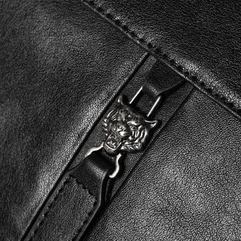 Мужская деловая вертикальная сумка через плечо из натуральной кожи с верхним слоем из коровьей кожи, простая мягкая сумка через плечо