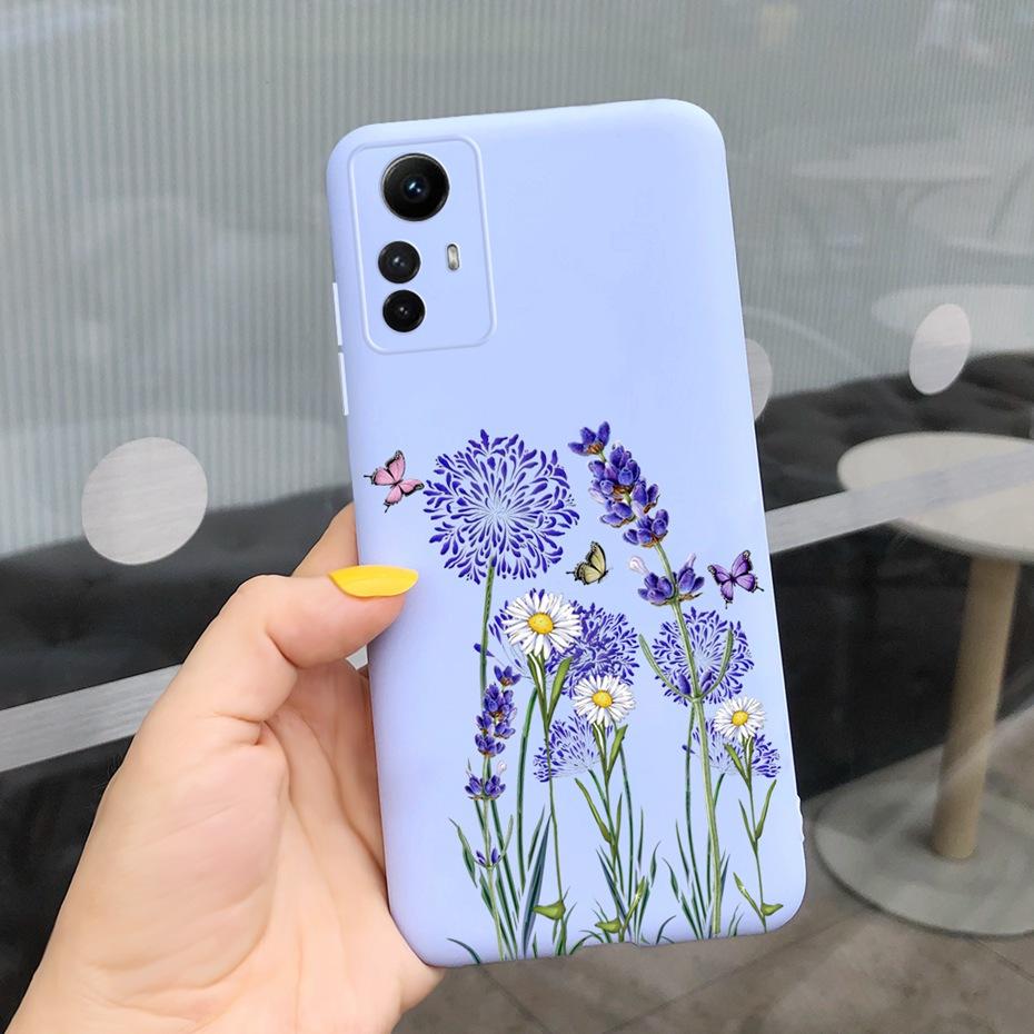 Чехол для телефона Xiaomi Redmi Note 12S 2023 Милый рисунок Гелевый Силиконовый Мягкая задняя крышка Для Redmi Note12s 4G