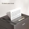 Deli 9906 P5 Commercial Cross-Cut Paper Shredder with 30L Bin CN plug (adapter included)