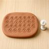 26 Pcs A-Z Uppercase Plastic Letter Clay Stamps Reusable Embossing Tools for Soft Clay Ceramic Slab Pottery DIY Crafts