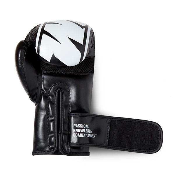 StormCloud Bolt 2.0 Boxing Gloves Black/White 10oz