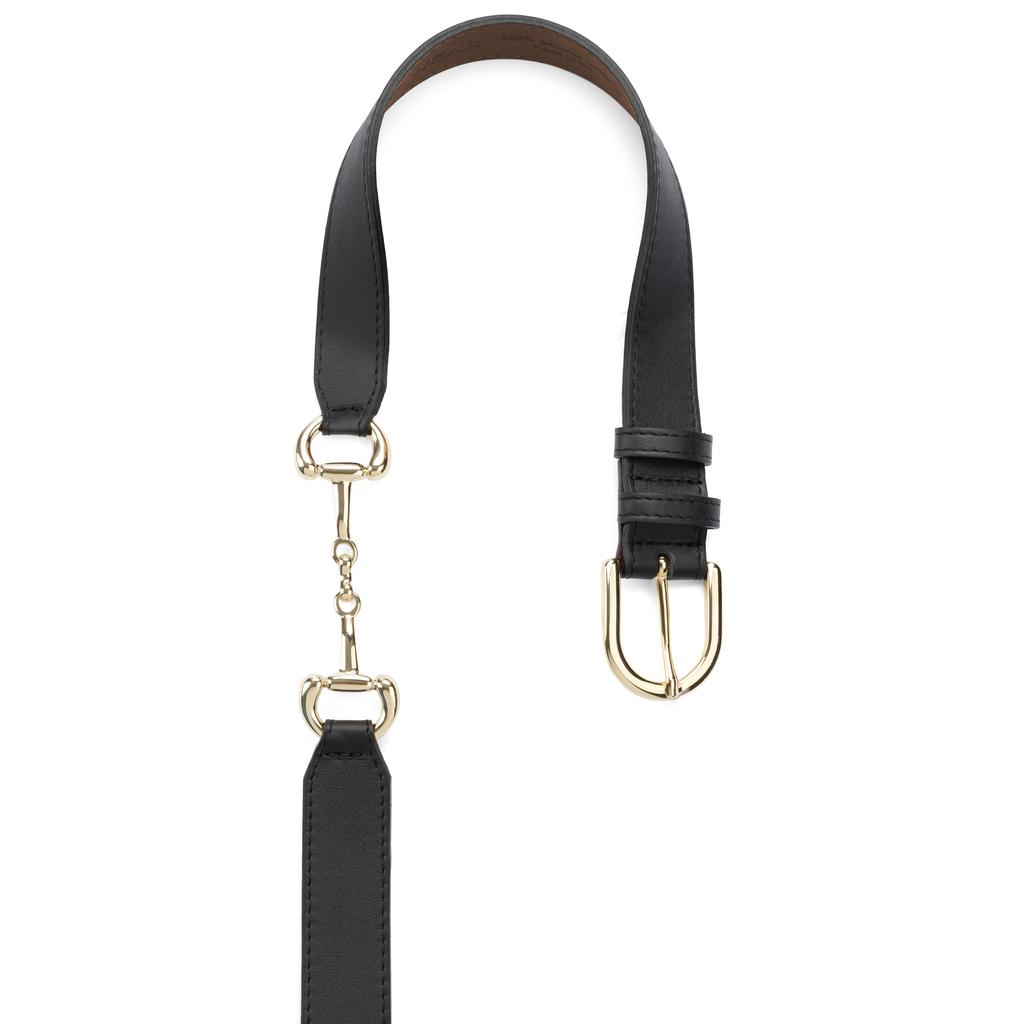 Skórzany pasek jeździecki GALOP WEAR model Wędzidło - premium quality 85 cm