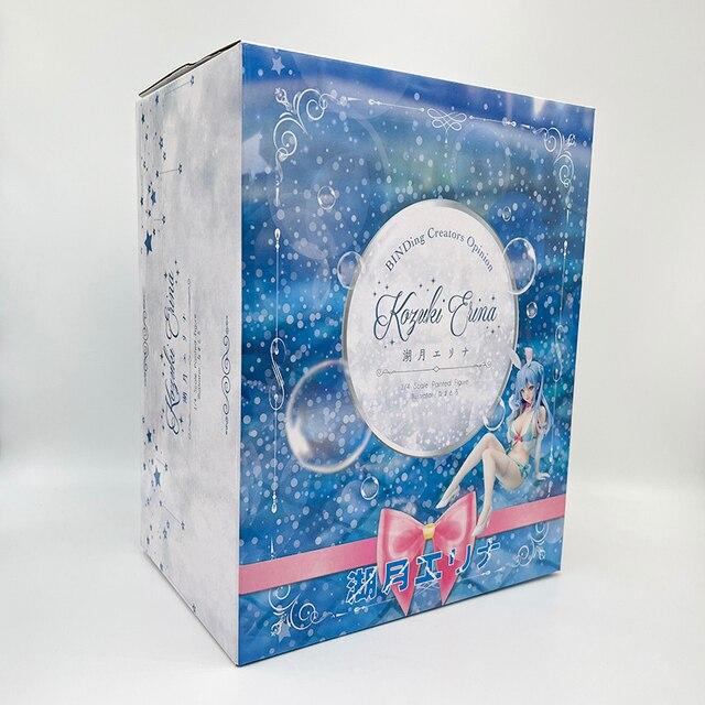 23cm Anime Figma Native Binding Kozuki Erina Bunny Pvc Action Figure Collection Doll Model Toys Gifts Ornament Figurine