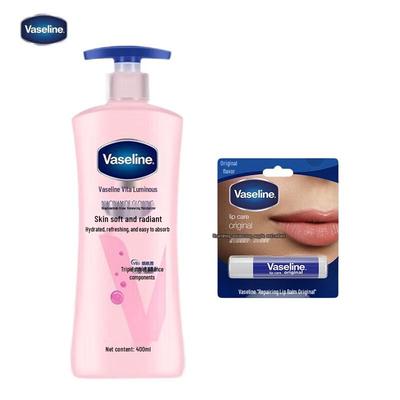 Набор Vaseline: Лосьон для тела и Бальзам для губ