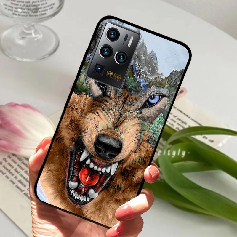 For ZTE Axon 30 Ultra Phone Case Axon30 Animals TPU Silicone Soft Funda Back Cover For ZTE Axon 30 Pro 30s Protector Cases Coque