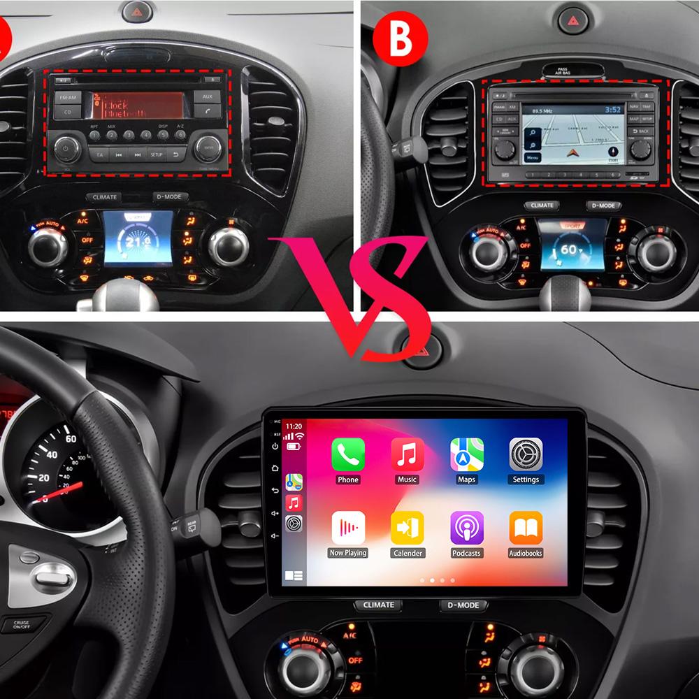 Android 12 Авторадио GPS Стерео Для Nissan JUKE 2011-2016 Мультимедиа Видеоплеер Авто Carplay Головное Устройство 2Din SWC Экран