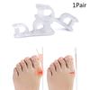 Fashion Thumb Valving Toe Separator Foot Finger Protector Orthotics Pedicure Care Tool