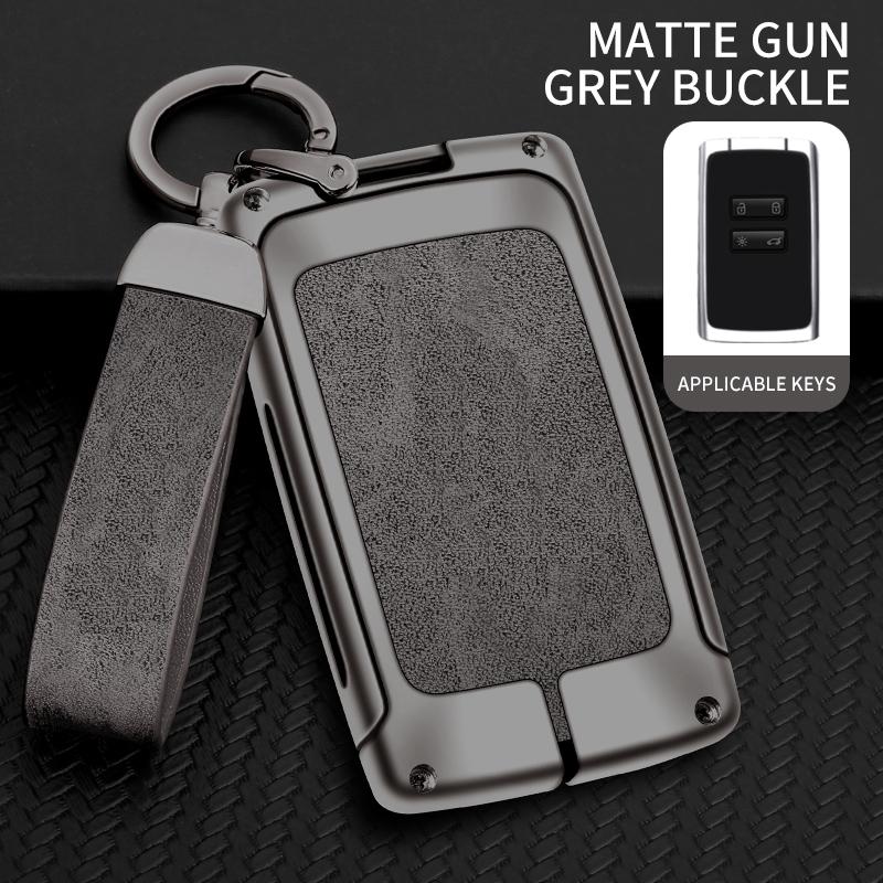 Металлический чехол для автомобильного ключа сумка для Renault Koleos Captur Megane Clio Scenic Talisman Kangoo Laguna Twingo Arkana для Dacia Sandero Card