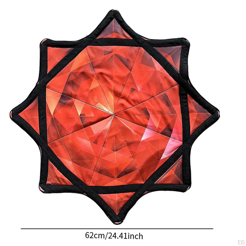 Flow 24.41 дюймов в диаметре легкий сложный Yangko для продвинутого легко вращающегося танца