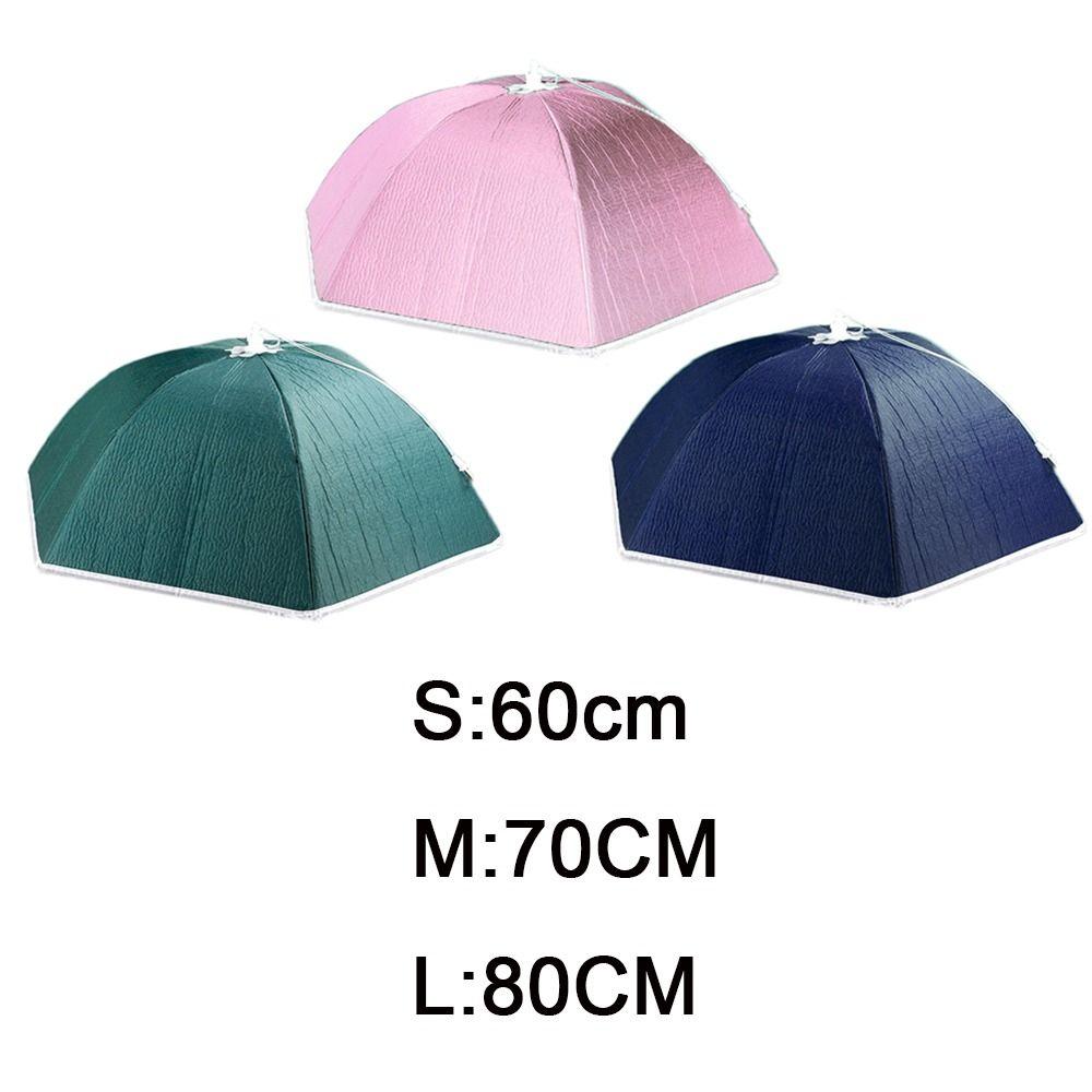 Waterproof Dish Cover Foldable Food Tent Umbrella Style Insulated Food Cover  Home