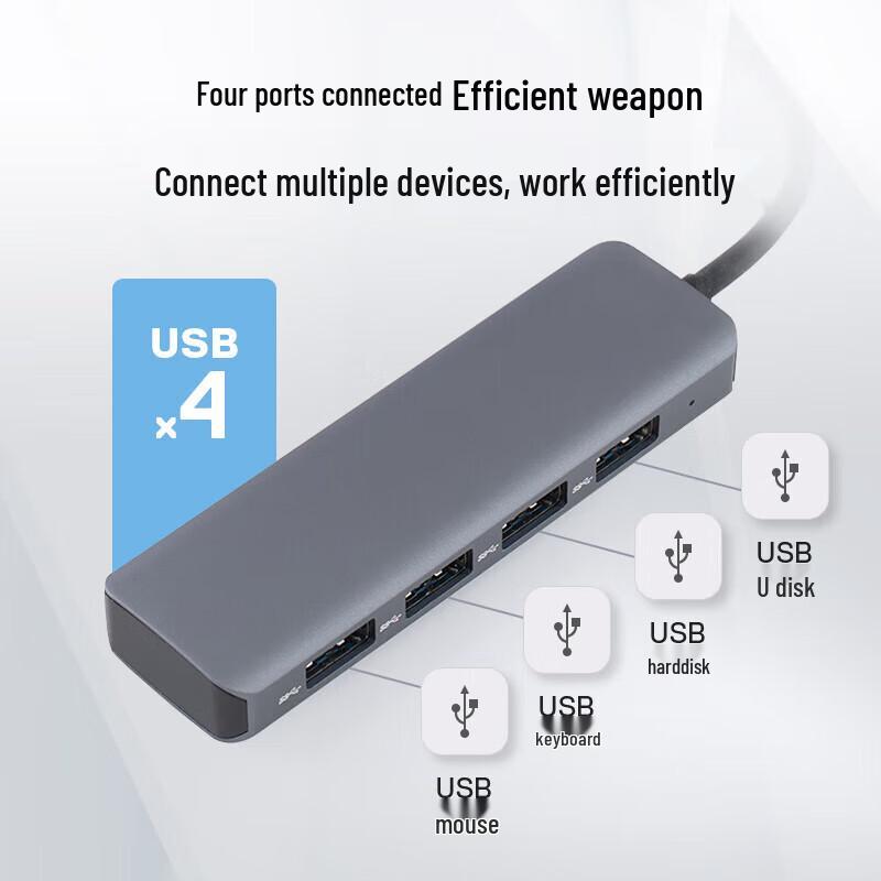 Dell 4-портовый USB 3.0 концентратор USB-C