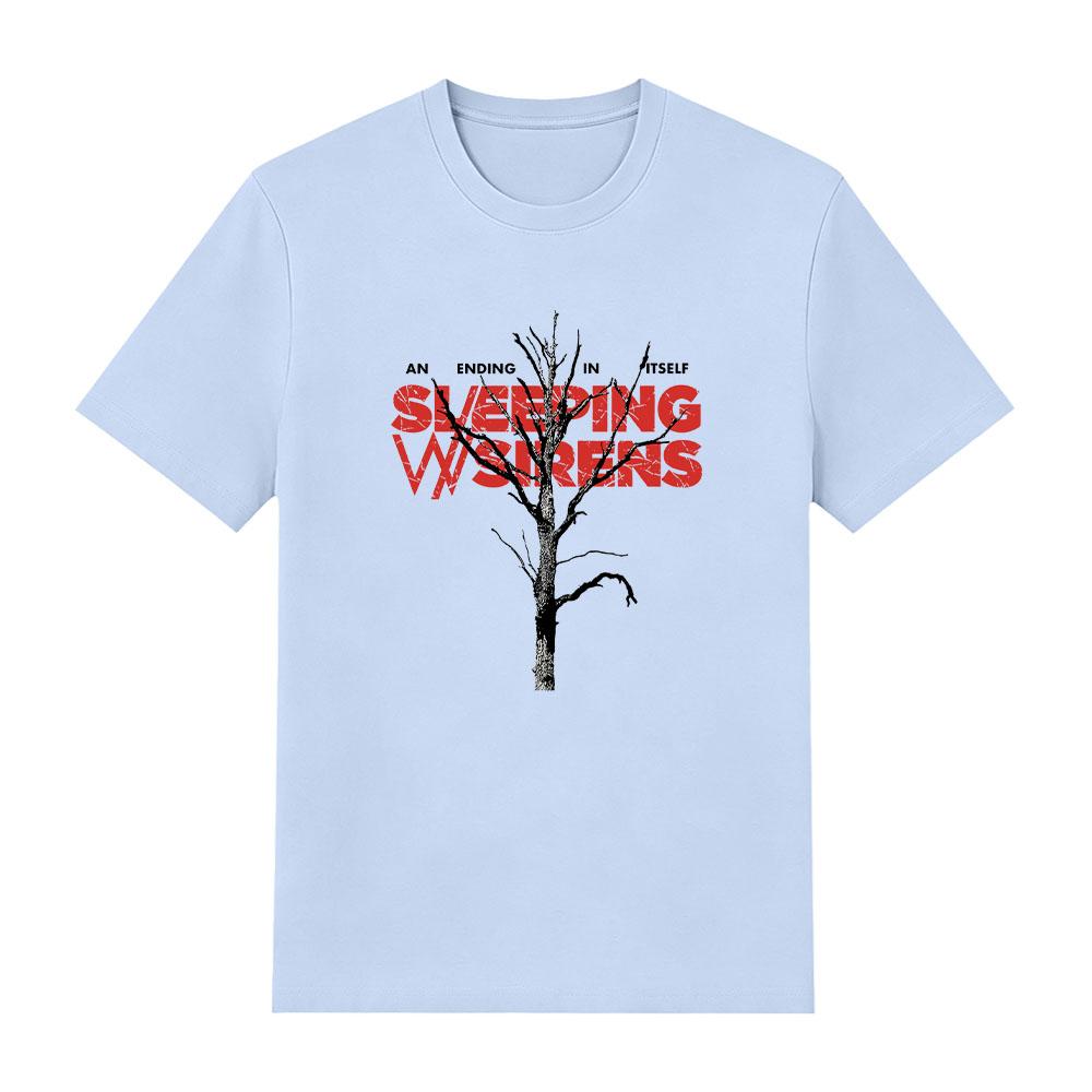 Dead Tree T-Shirt Sleeping with Sirens An Ending in Itself T Shirt Fashion Women Men Cotton Tee Casual Short Sleeve Top