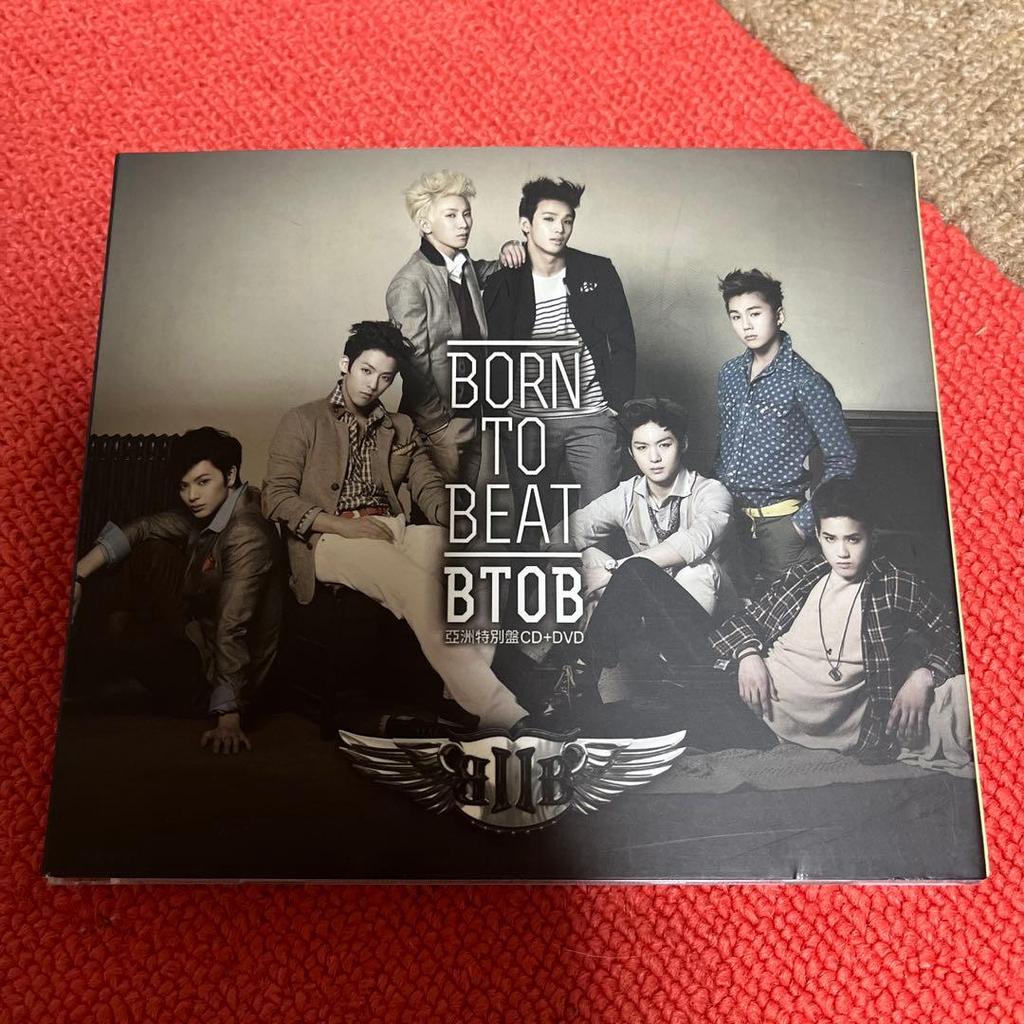 [USED] BTOB BORN TO BEAT CD+DVD