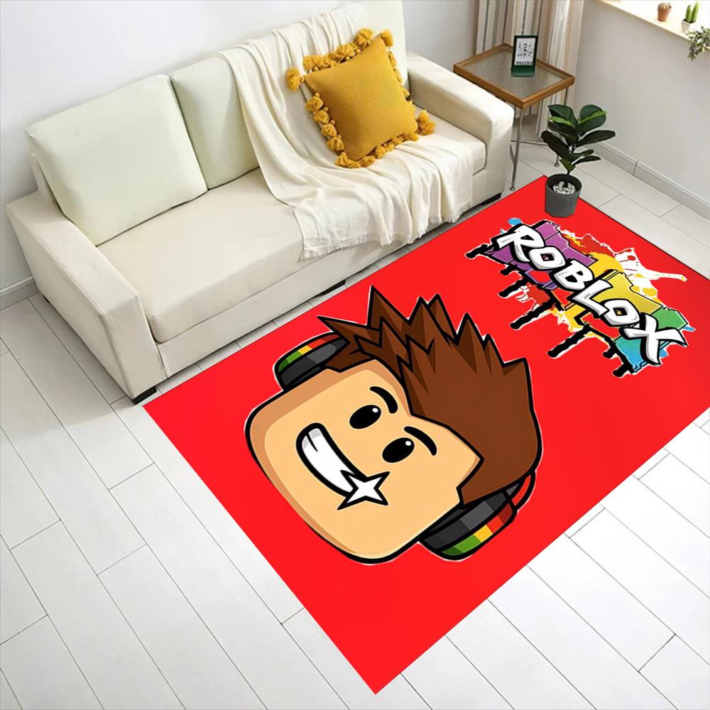 Roblox Floor Rug Office Rug Suitable For Playrooms Foyer Dining Room Outdoor Antislip Carpet Anime Office Decor Spiritual Gift