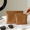 Coin Money Bags PU Coin Purse Leaf Spring Bag Lipstick Cosmetic Bag Women Change Storage Bag