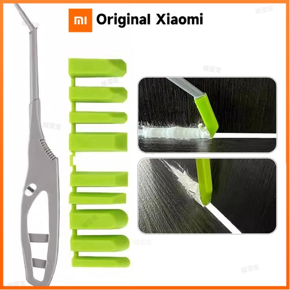 Xiaomi 9 in 1 Glass Glue Angle Scraper Sealant Spreader Finishing Tool Kit for Window Ceramics Tile Kitchen Sink Shower Tile Joint Set