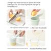 Yousheng Spiral Press Juicer Manual Citrus Squeezer for Lemon Orange Potato Masher with Non-Slip Extended Handle Dumpling Stuffing Wringer Press