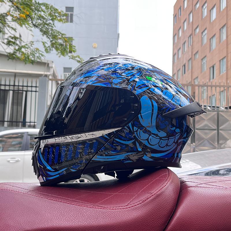 Электрический велосипедный шлем Orz, мужской и женский шлем с открытым лицом, двойное зеркало, хвостовое крыло, полуполное покрытие, персонализированный, всесезонный, Bluetooth пара