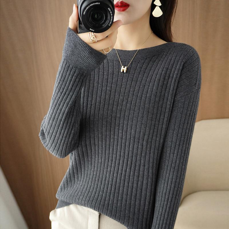 Женский свитер СОВРЕМЕННЫЙ НОВЫЙ зимний вязаный пуловер SAGA, осенние мягкие теплые шерстяные свитера, вязаные топы с длинными рукавами