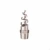 Spiral Spray Nozzle Stainless Steel AntiClogging Design Threaded Head for Flue