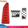 Педали автомобиля акселератор газ тормоз подставка для ног педаль защитный чехол для Jeep Renegade 2014 - 2022 детали салона