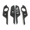 For Toyota Chr C-hr 2016-  Abs Black Front Door Armrest Window Lift Button Switch Cover Glass Control Panle Trim