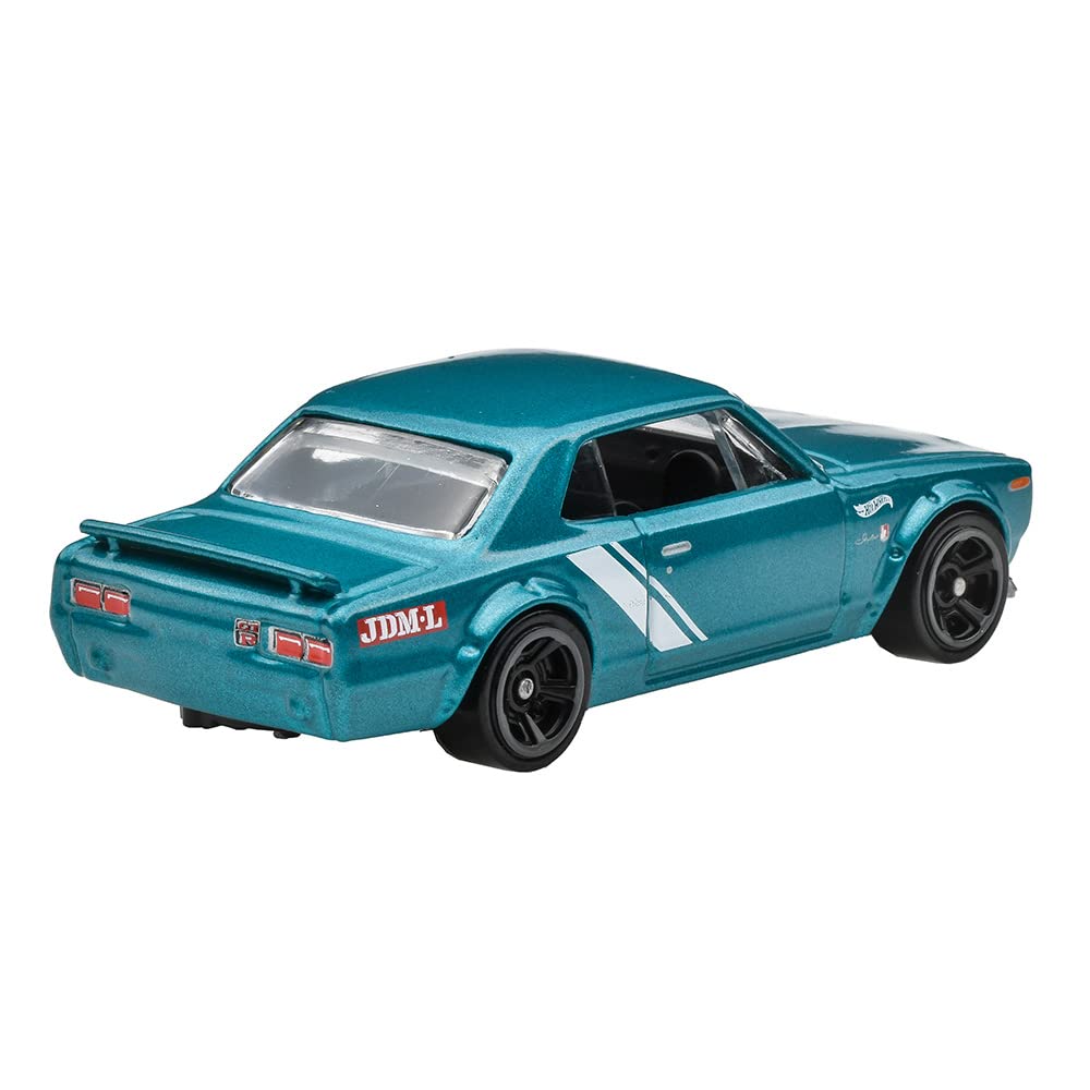 Hot Wheels Basic Car Nissan Skyline HT for Boys 3 and HHF46 2000GT-X [Ages Up]