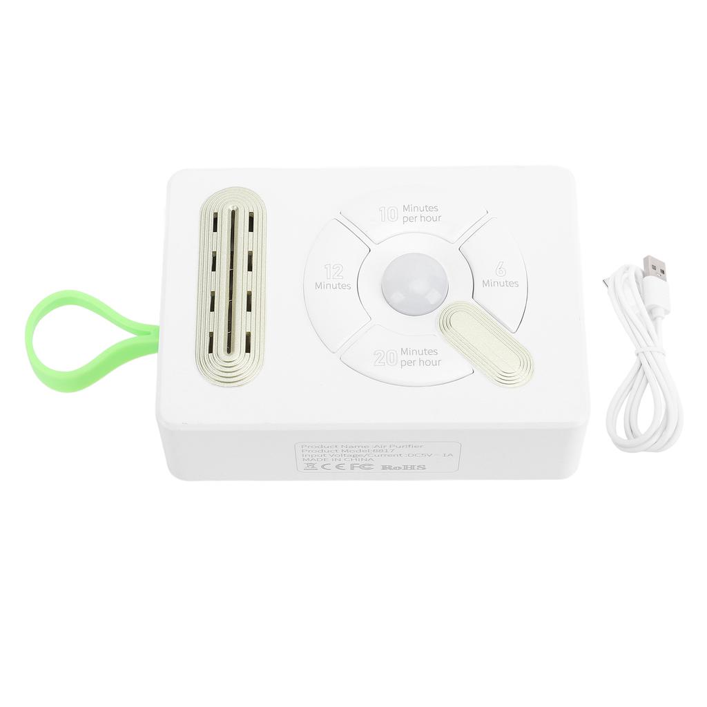 Автомобильный очиститель воздуха Белый цвет Многофункциональный Портативный Маленький Дорожный Очиститель воздуха для Кухни