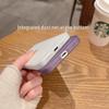 Совместимый матовый ультратонкий чехол для телефона для iPhone 14 Promax, 15, 16, 17 со встроенной защитной пленкой для объектива.
