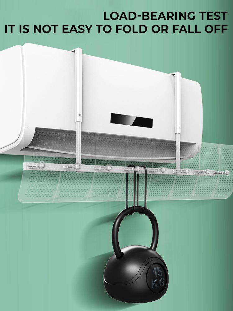 Универсальная крышка-дефлектор для кондиционера, настенный дефлектор, защита от прямого потока воздуха для выходного отверстия кондиционера