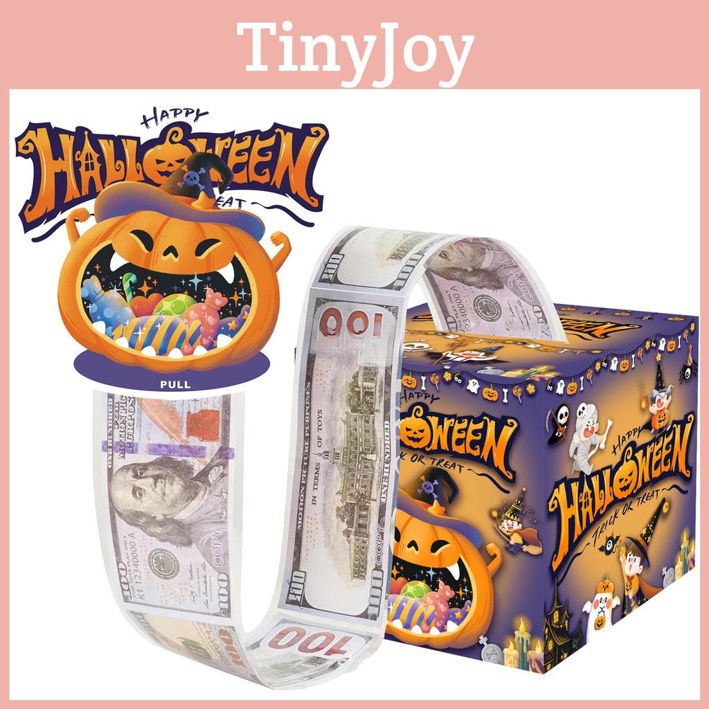 Gift Halloween Box Scene With Pumpkin Cat Castle Design For Festival Decor