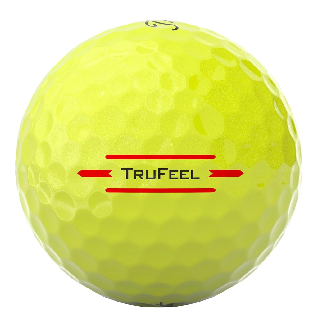 Titleist 24 TRUFEEL DZ Unisex Yellow Golf Balls