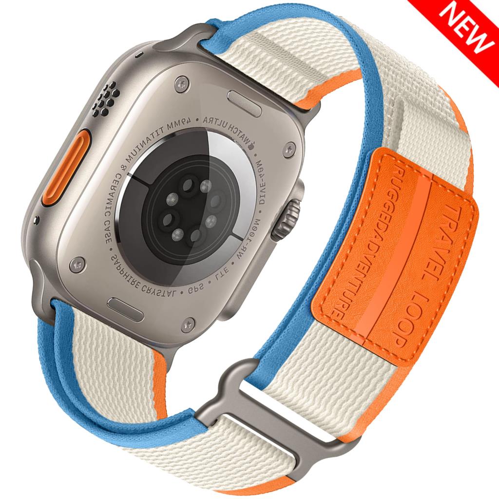 Ремешок Trail loop для Apple Watch Bands 49мм 44мм 40мм 41мм 45мм 42мм 46мм correa bracelet iWatch series 7 se 8 9 10 11 Ultra2 3