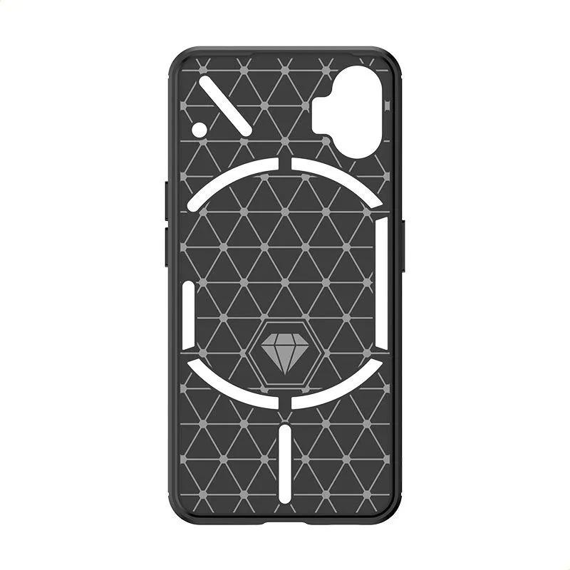 Phone Case For Nothing Phone 2 ,flexible Tpu Fiber Protective Cover For Nothing Phone 2