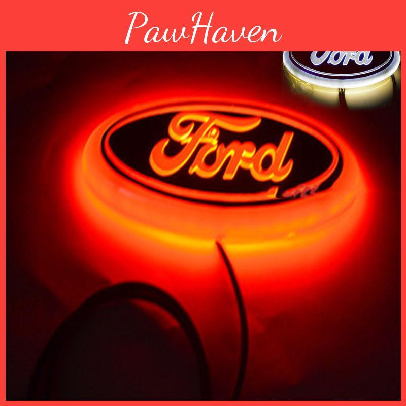 Мода Красочный 4d Автомобильный Светодиодный Задний Фонарь Логотипа Автомобиля Эмблема Значка Для Ford Fox Mondeo