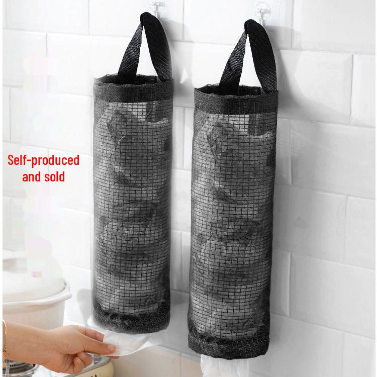 Держатель для кухонного мусорного мешка, настенный органайзер для хранения