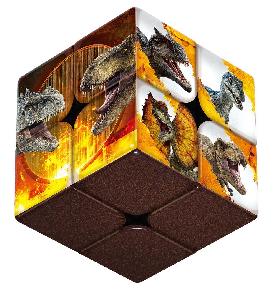 Megahouse Jurassic World First Cube 6 and Rubik's (Ages Up)