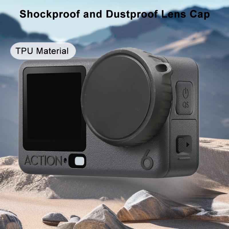 Крышка объектива для dji osmo action6 Защитная крышка объектива Защита от царапин