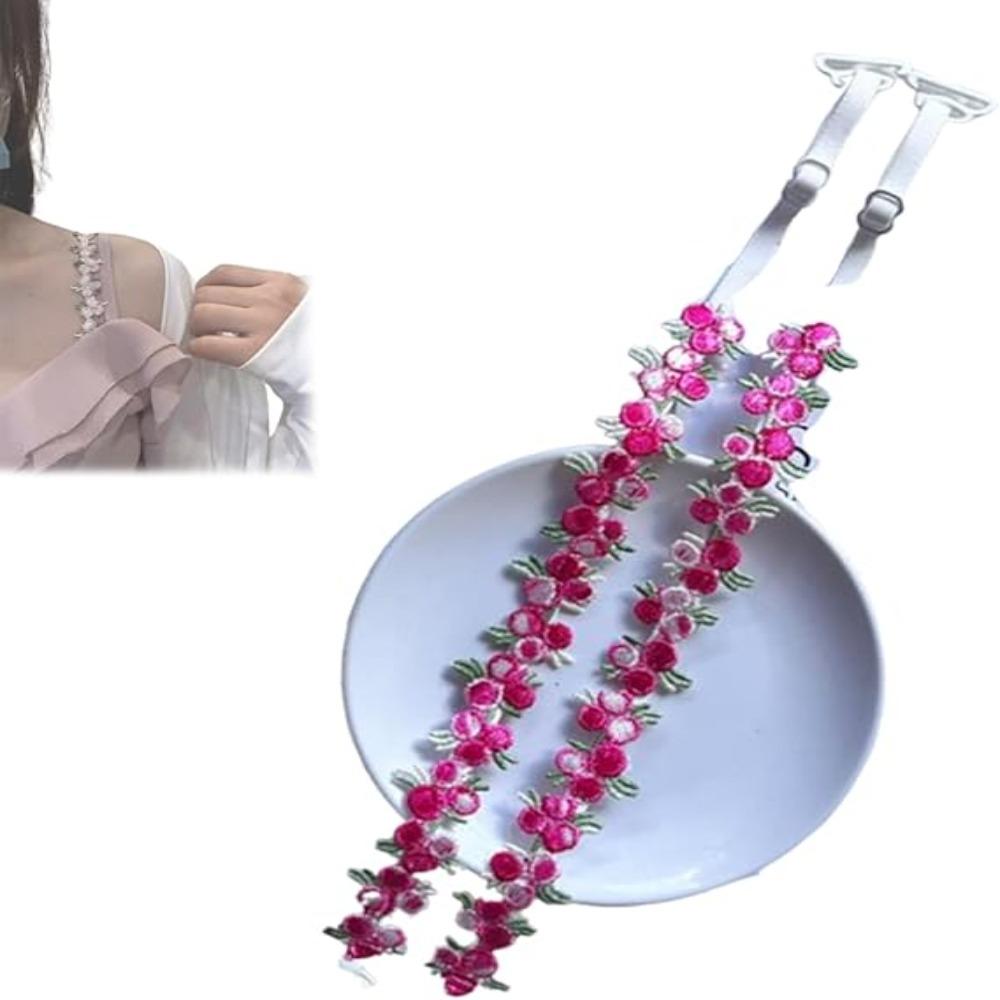 Lace Floral Bra Straps Removable Bra Straps Replacement Creative Gift Shoulder Straps