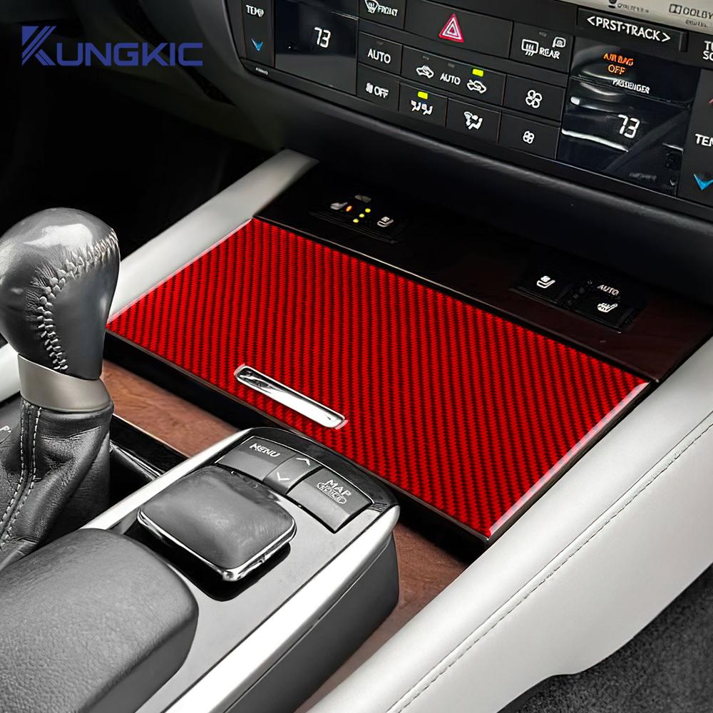 Carbon Fiber Gear Storage Box Panel Organizer for Lexus GS 2012-2019 LHD RHD