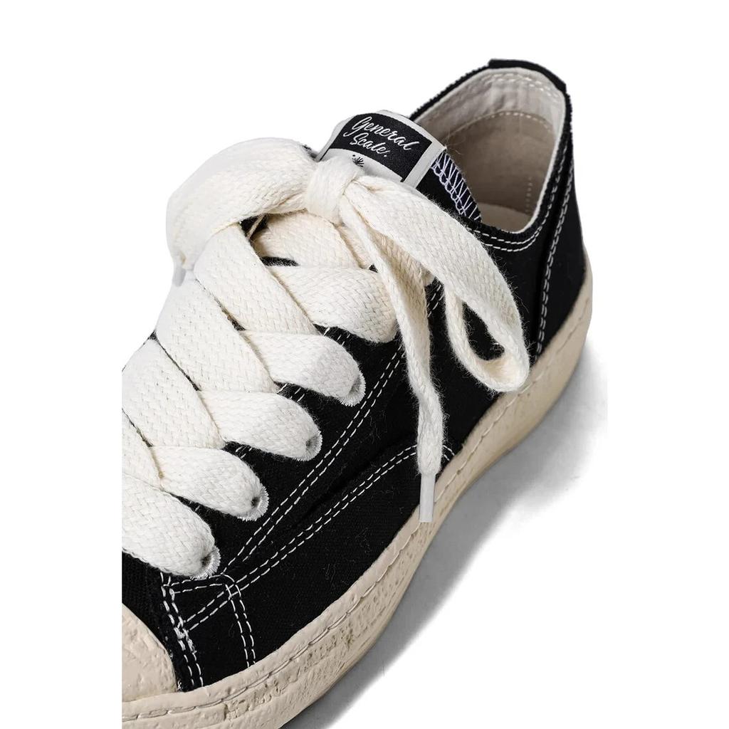 S14FW702-black Maison MIHARA YASUHIRO TRENT Canvas Low-Top Sneakers (Men's)