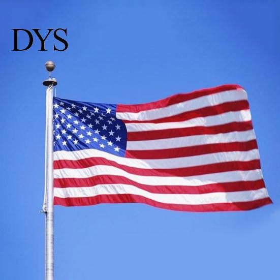 90x150 см полиэстеровые втулки полосы звезды американский флаг США баннер декор кампании