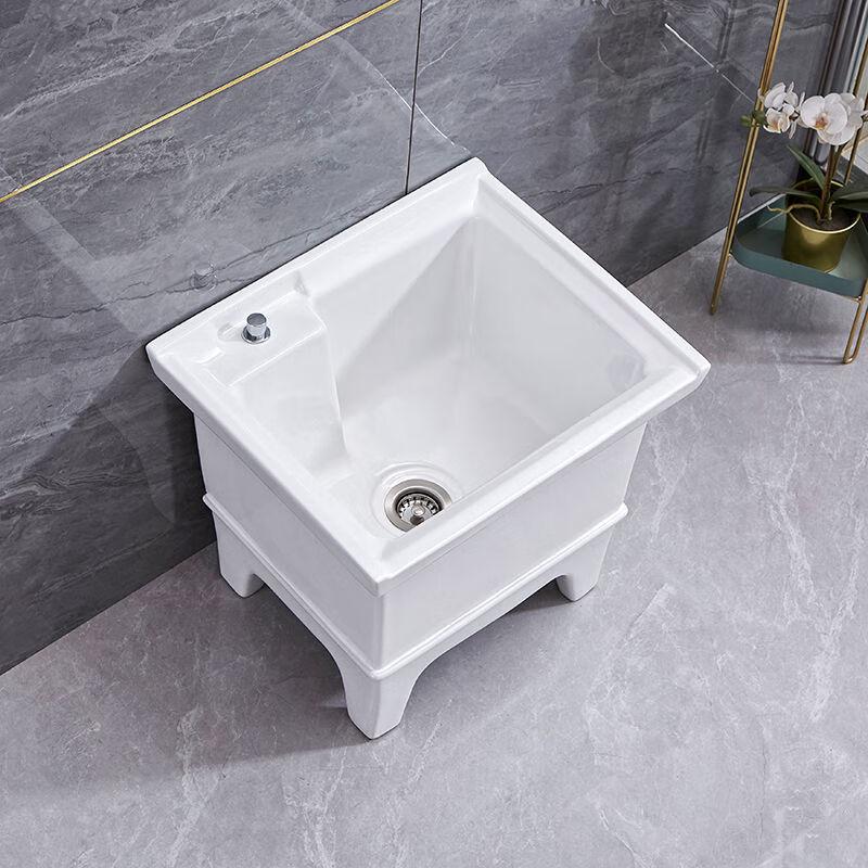 Ceramic Pedestal Mop Sink