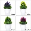 1 SET Wedding Christmas Home Decor Plastic Plant Simulation Bonsai Artificial Flower Fake Potted